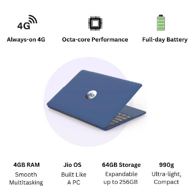 jio laptop features