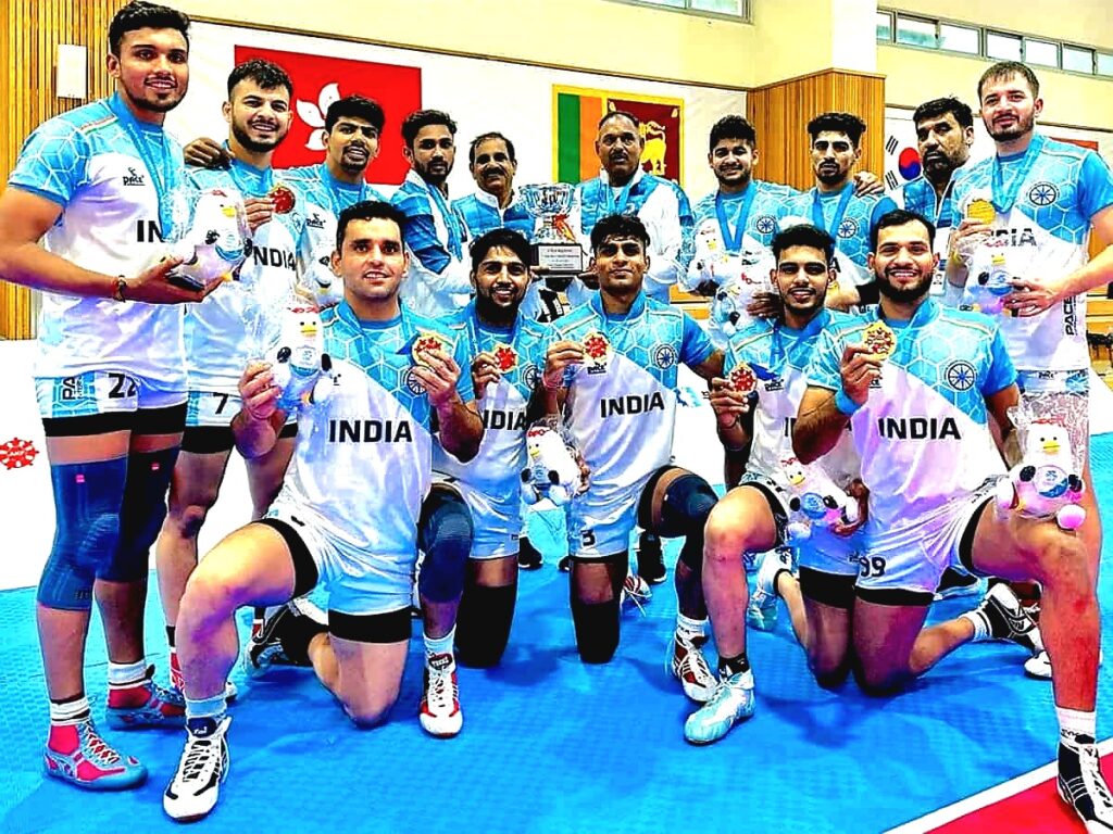 Asian games 2023 में Indian kabaddi men टीम ने पाकिस्तान को सेमीफाइनल में रौंदा
