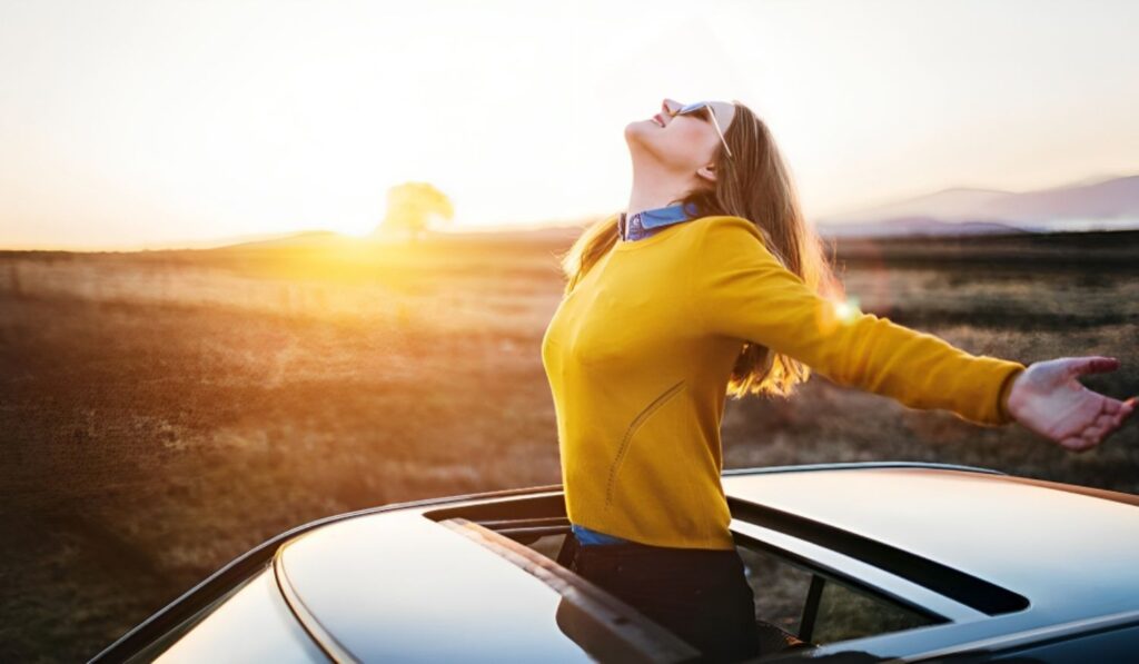 sunroof car