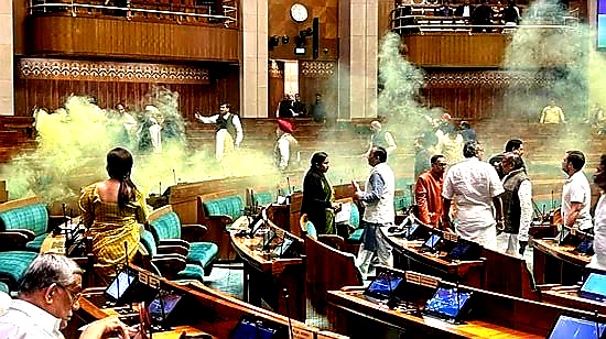 Parliament security breach: लोकसभा में बीच सत्र कूदा एक आदमी, जानें पूरा सच